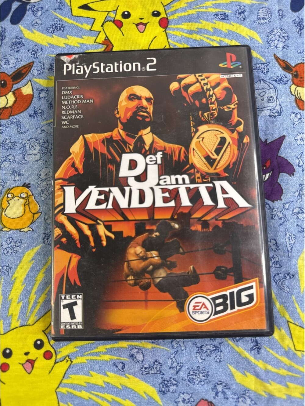 Def Jam Vendetta Sony PlayStation 2 PS2 Game EA Sports No Manual NTSC